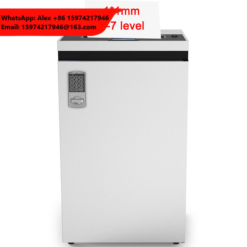 Paper Shredder Micro - Top Security P-7 Level 13 Sheets