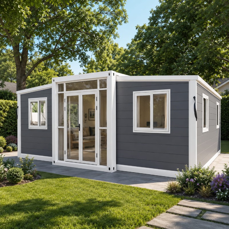 Home Office Guest Room - Container Home Expandable Folding House Prefab