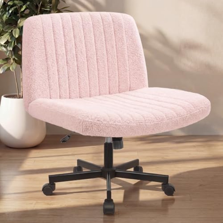 Home Office Chair - Criss Cross Chair with Wheels Home