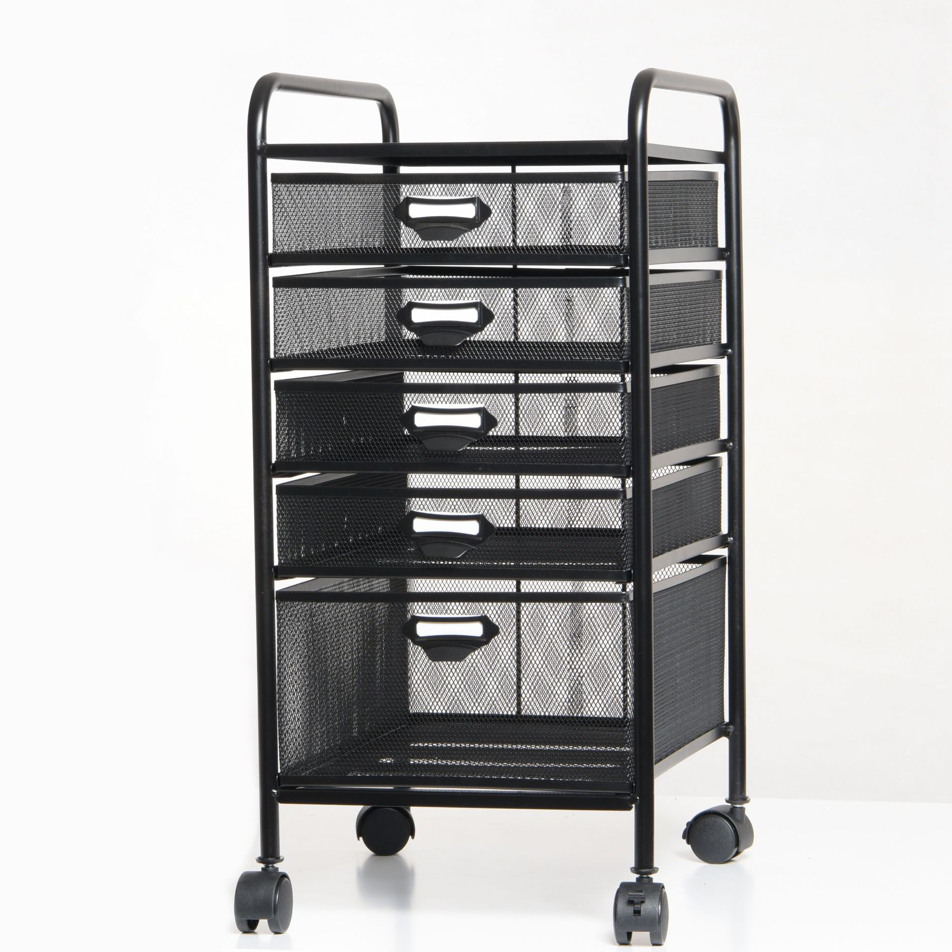 Rolling File Cart - No Installation A4-5 (6) Iron Mobile