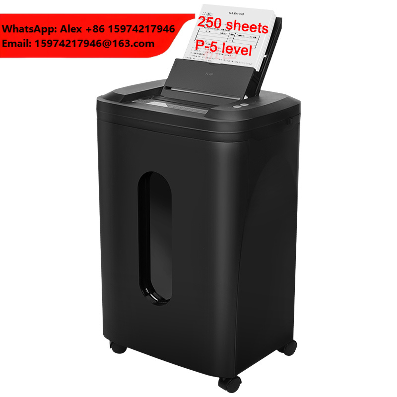 Paper Shredder Micro - COMET Commercial Heavy Duty 250 Sheet