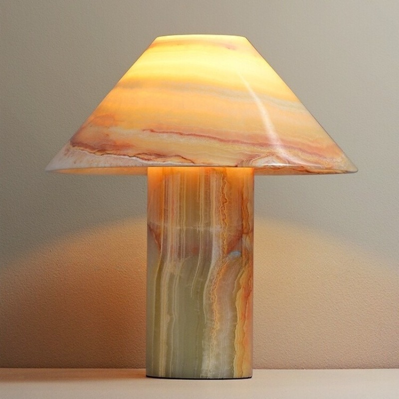 Home Office Interior Design - Italian Jade Glass Floor Lamps Vintage