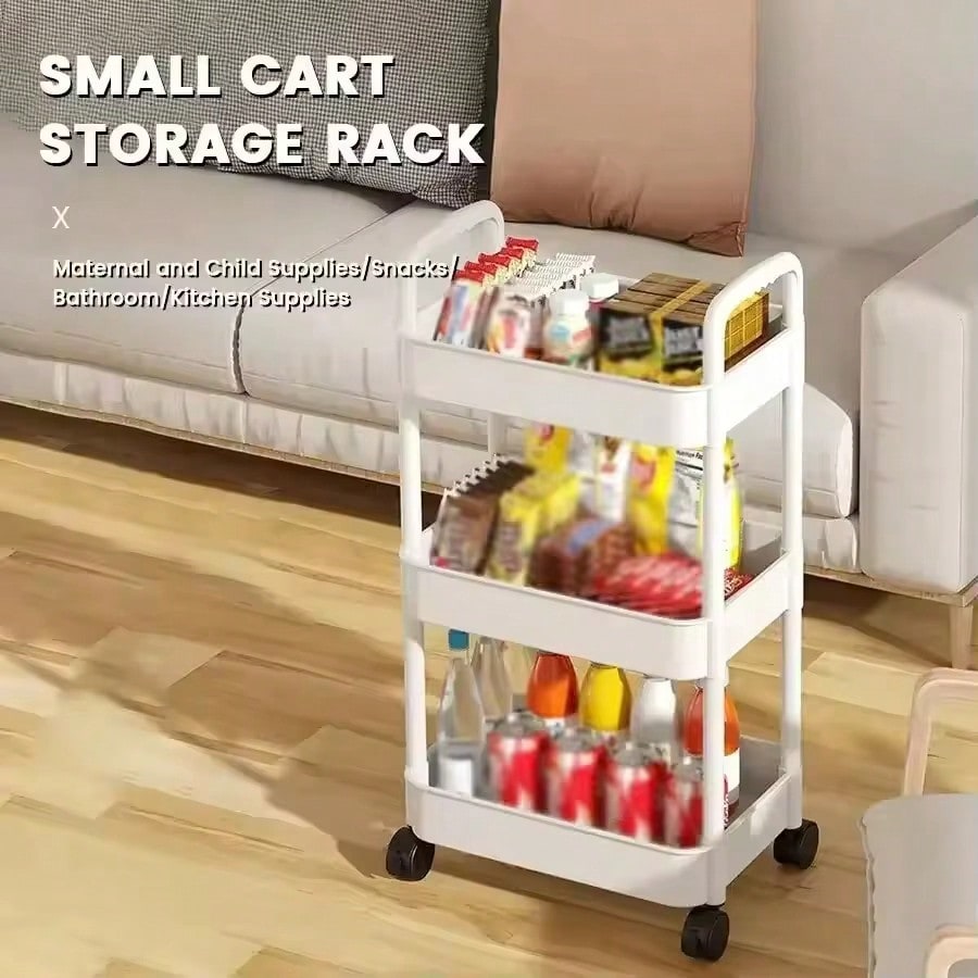 3-Tier Rolling Utility Cart wi - Rolling File Cart 评论和价格