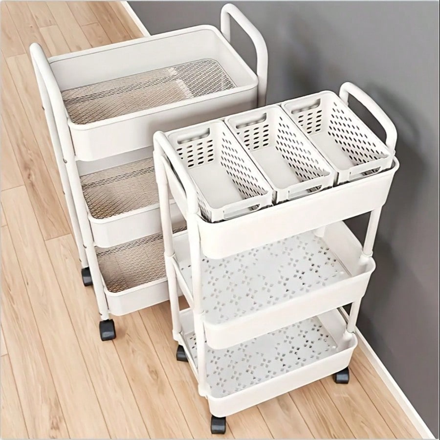 3-Tier Rolling Utility Cart wi - Rolling File Cart 评论和价格