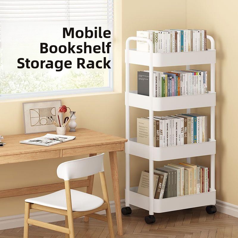 Mobile Bookshelf under Desk St - Rolling File Cart 评论和价格