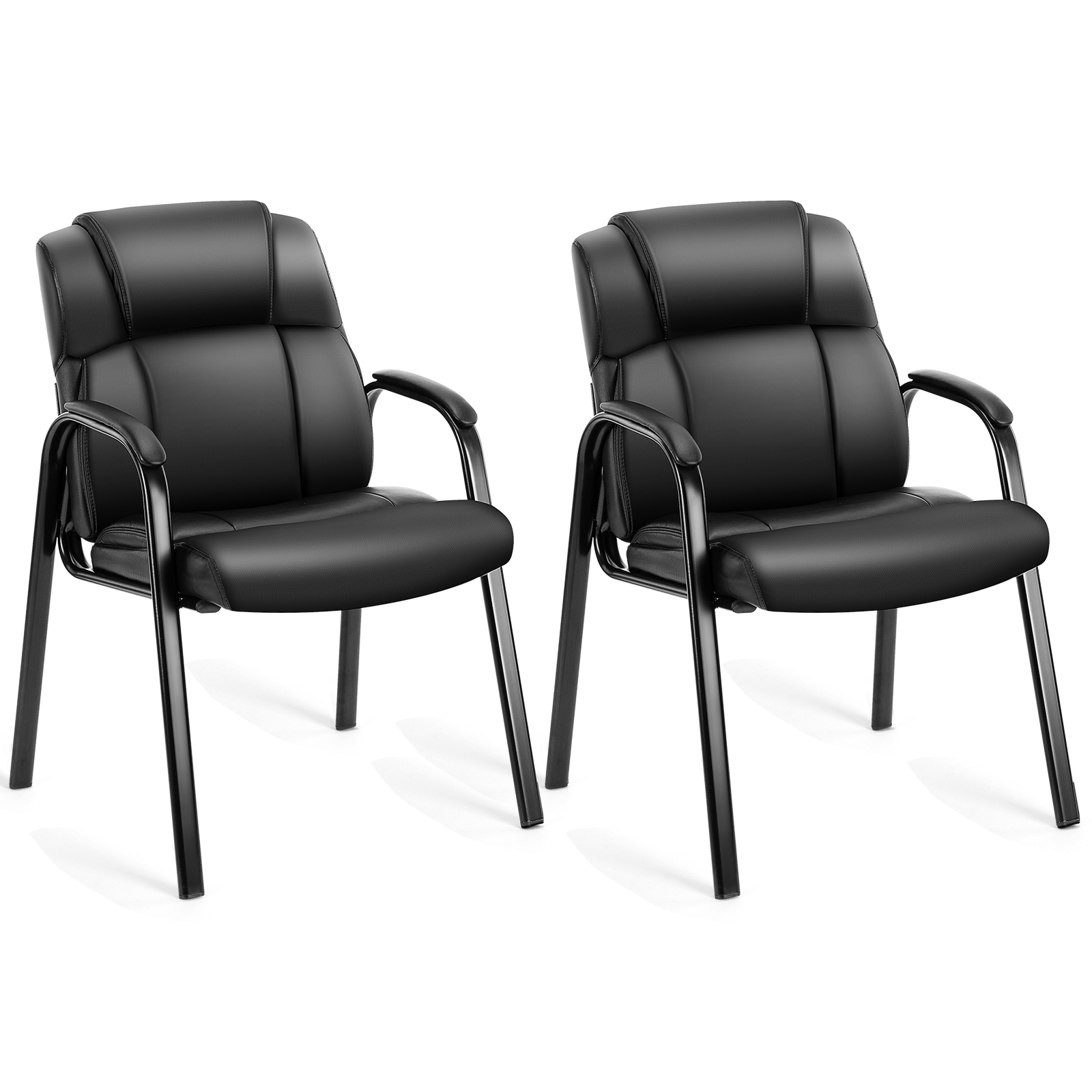 JHK Leather Waiting Room Chair - Home Office Guest Room 评论和价格