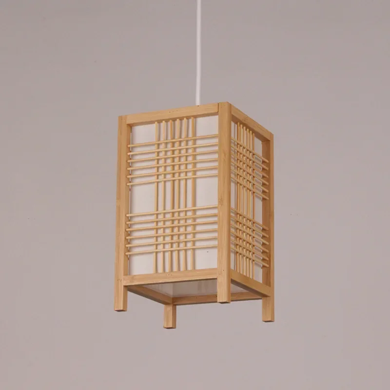 Retro Bamboo pendant lights Cr - Home Office Guest Room 评论和价格
