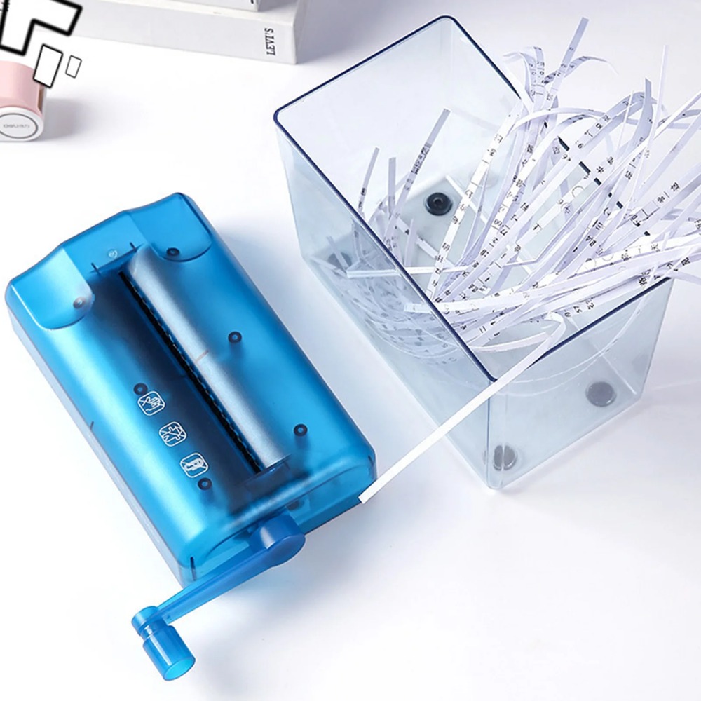 Mini Manual Paper Shredder Tra - Paper Shredder Micro 评论和价格