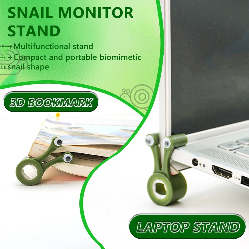 Cute and Quirky Snail-Shaped D - Monitor Riser Stand 评论和价格