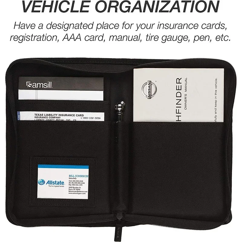 Nylon Car Registration Insuran - Rolling File Cart 评论和价格