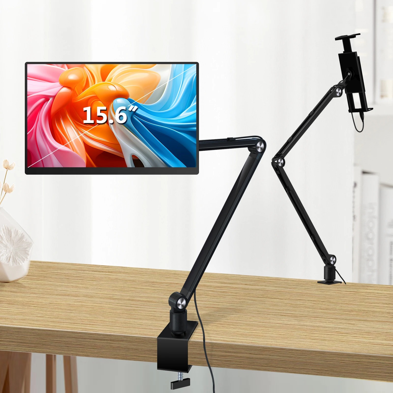 2025 Tablet Stand Holder for I - Monitor Arm Dual 评论和价格