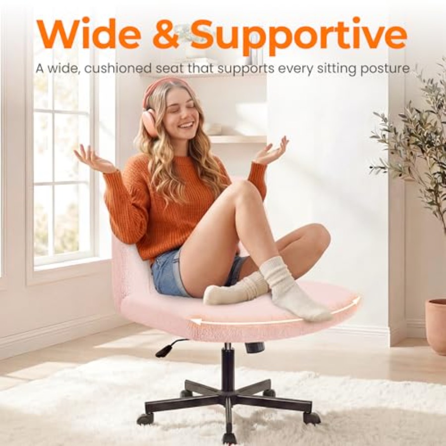 Criss Cross Chair with Wheels  - Home Office Chair 评论和价格
