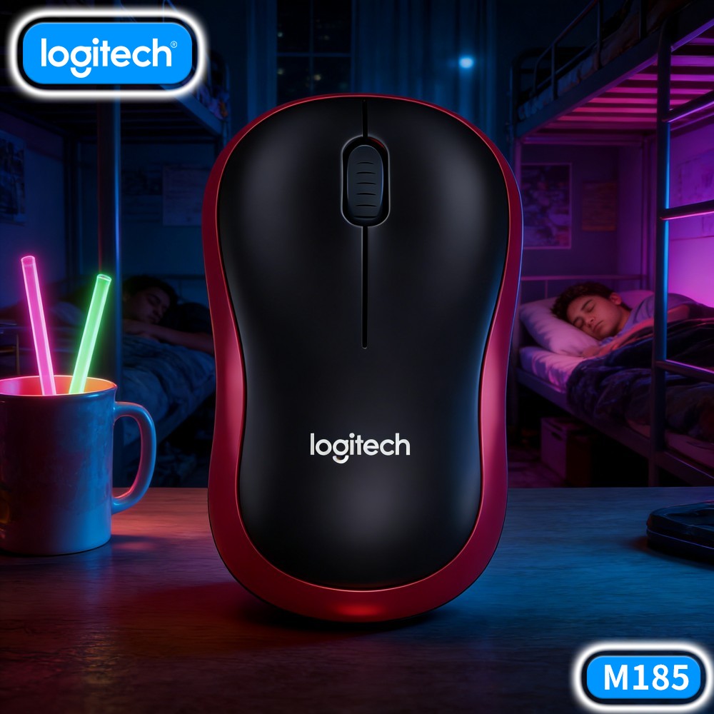 Logitech M185 Wireess Optica M - Home Office Pay 评论和价格
