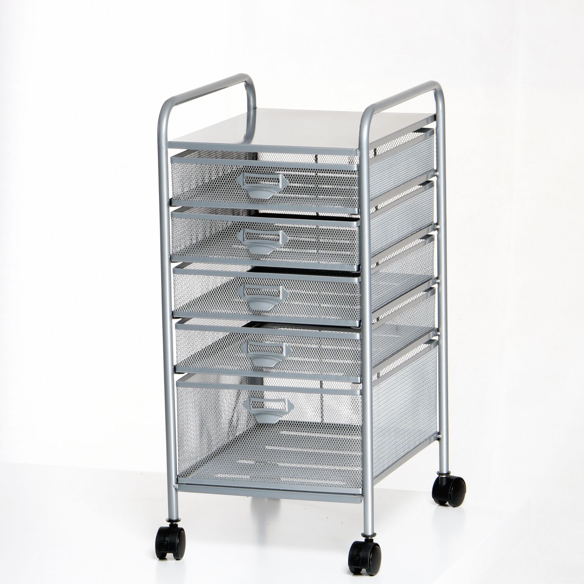 No Installation A4-5 (6) Iron  - Rolling File Cart 评论和价格
