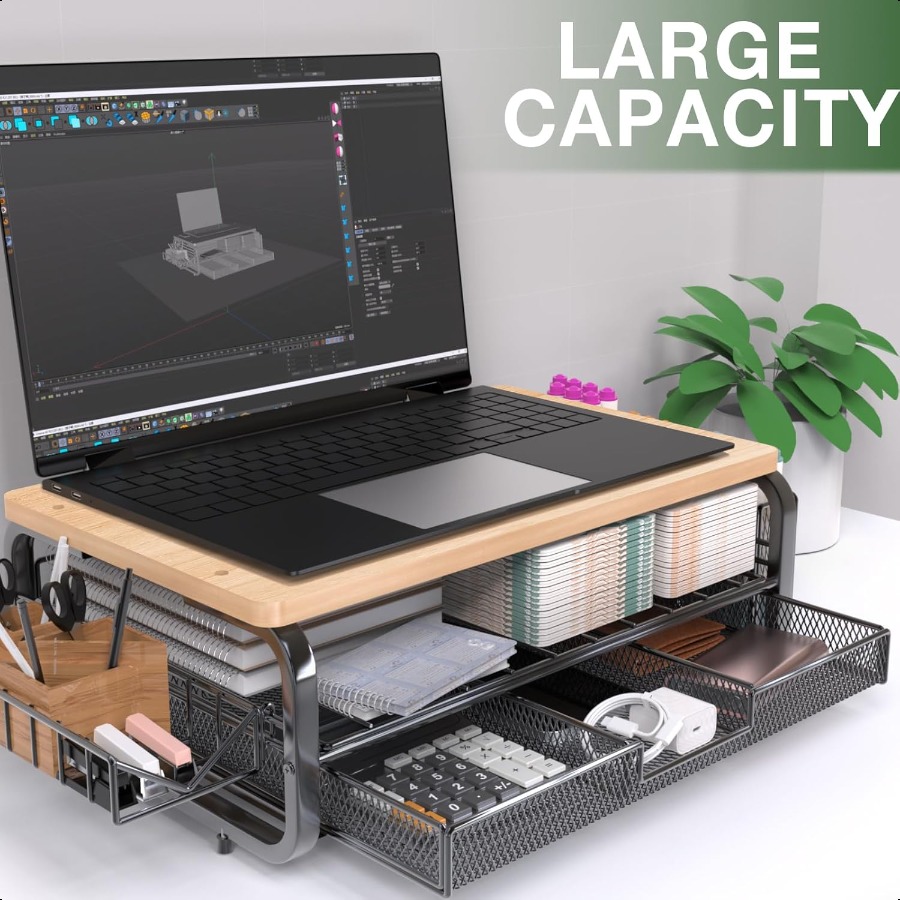 High Grade Wood Monitor Stand  - Monitor Riser Stand 评论和价格