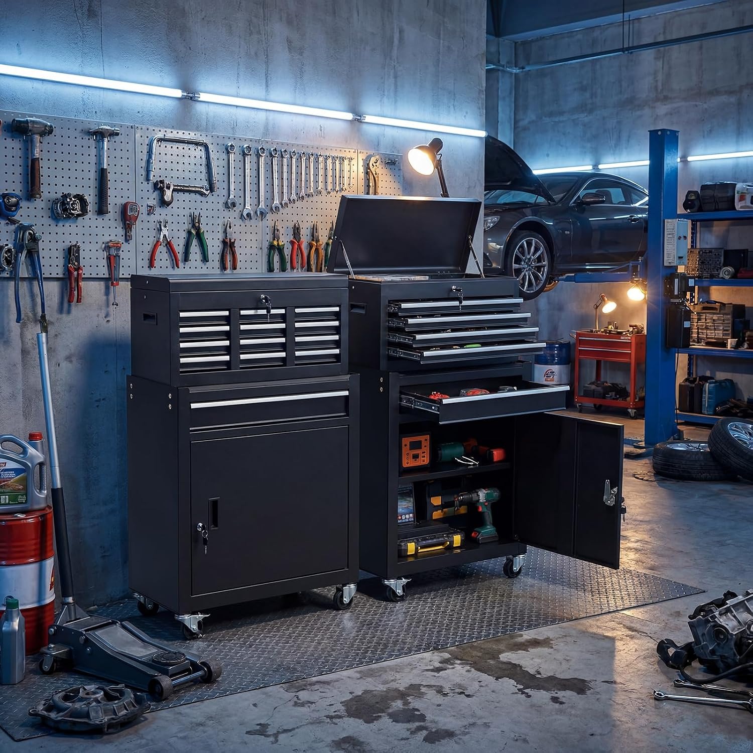 5 Drawer Rolling Tool Cabinet  - Rolling File Cart 评论和价格