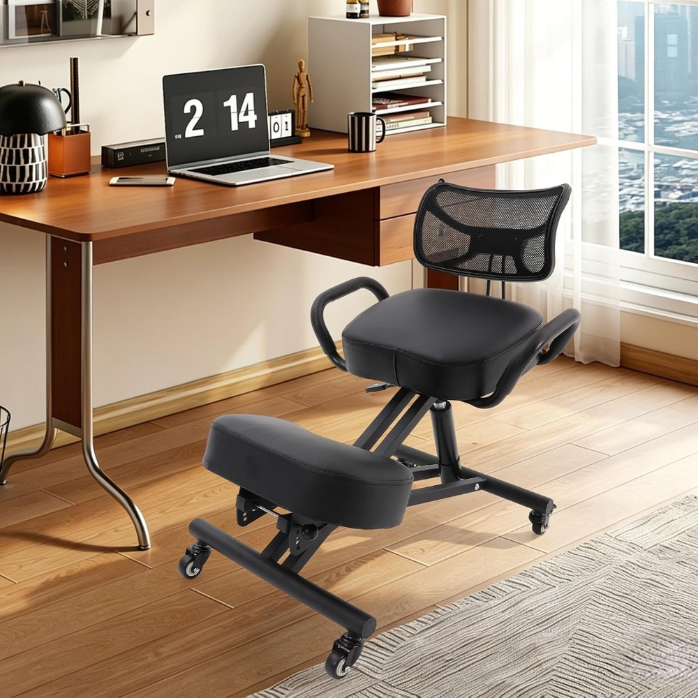 Ergonomic Kneeling Chair with  - Home Office Chair 评论和价格