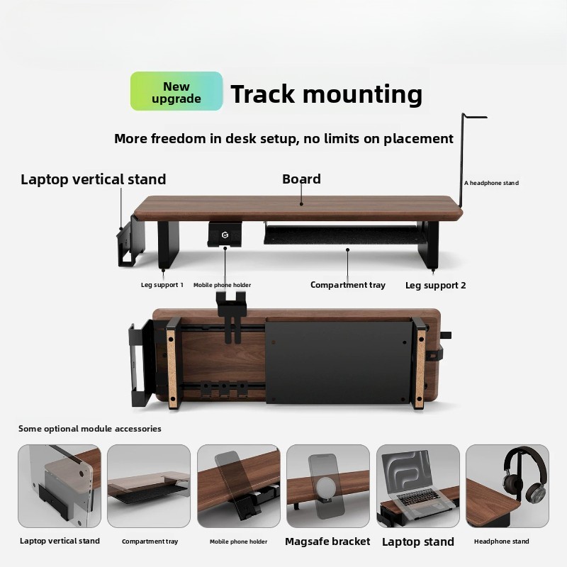 Hot Sale! Walnut Monitor Stand - Monitor Riser Stand 评论和价格