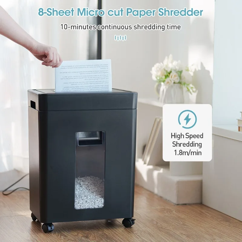P-5 Manual Paper Shredder 8 Sh - Paper Shredder Micro 评论和价格