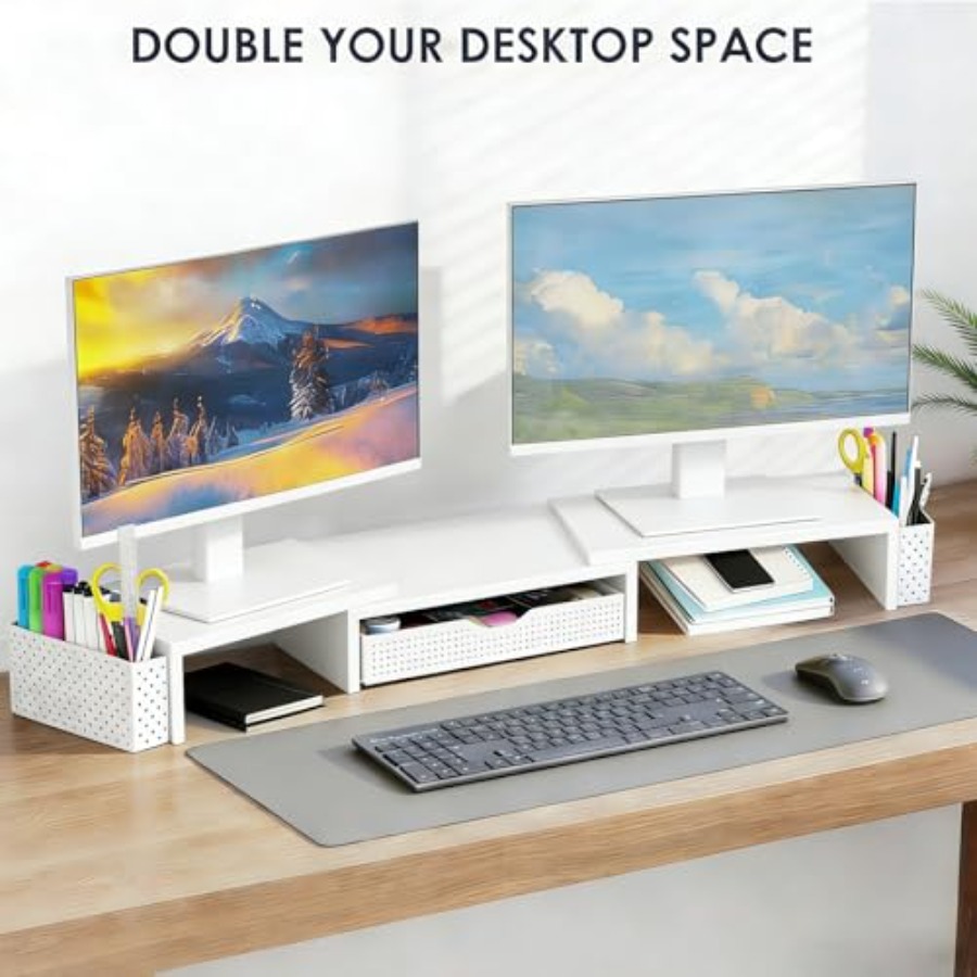 Metal Desk Organizers and Acce - Monitor Riser Stand 评论和价格